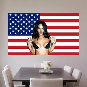 M.F 3x5Ft Flag Tapestry for Wall Hanging Man Cave CollegeDorm Room Decor Outdoor Banner Decoration Cotton Decorative Linen