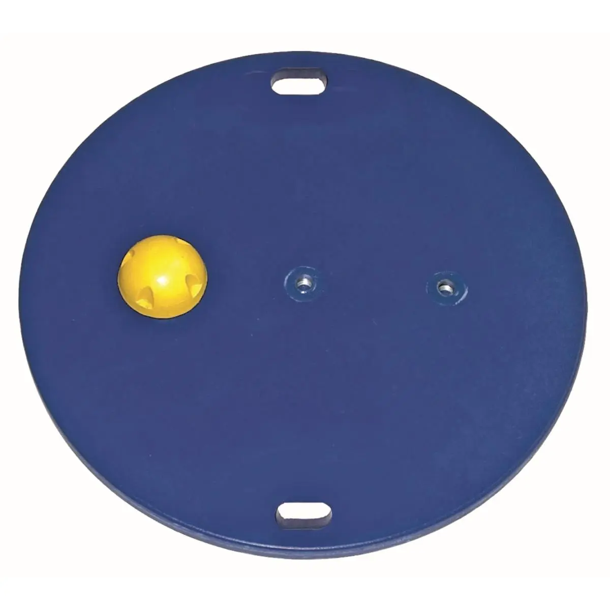 CANDO 16-in Circular Combo Wobble-Rocker Board, Lightweight Non-Skid Fitness Equipment for Balance Training, Core Strengthening, Body Awareness, Home Exercise Equipment, Workout, Home Gym, Ab Workout Equipment