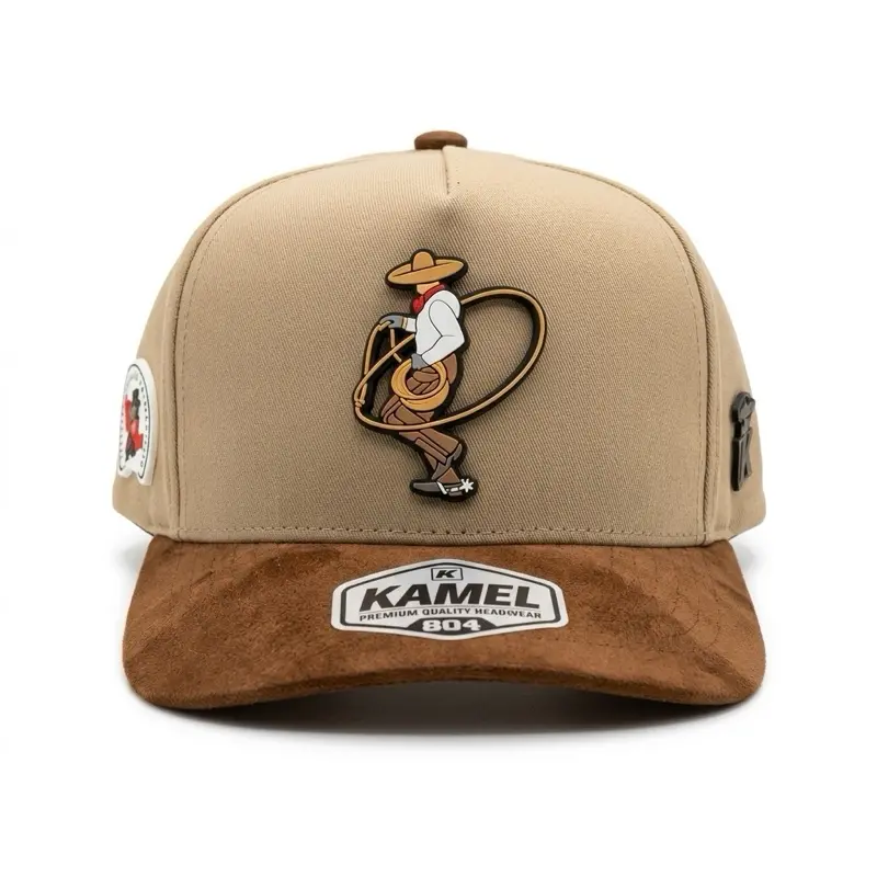 Nuevo Imperio Men's Charro Western Fashion Snapback Hat with Mexican Heritage PVC Patch, Structural Crown and Adjustable Strap, Casual Hat, Western Ootd, Rodeo Outfit Inspo, Cowboy Accessories, Baseball Cap, Men's Accessories