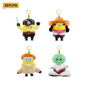 52TOYS Minions & Monsters Series Vinyl Plush Pendant Blind Box  Kawaii Creative Gift Room Decor Desktop Decoration Gift for  Birthday Party
