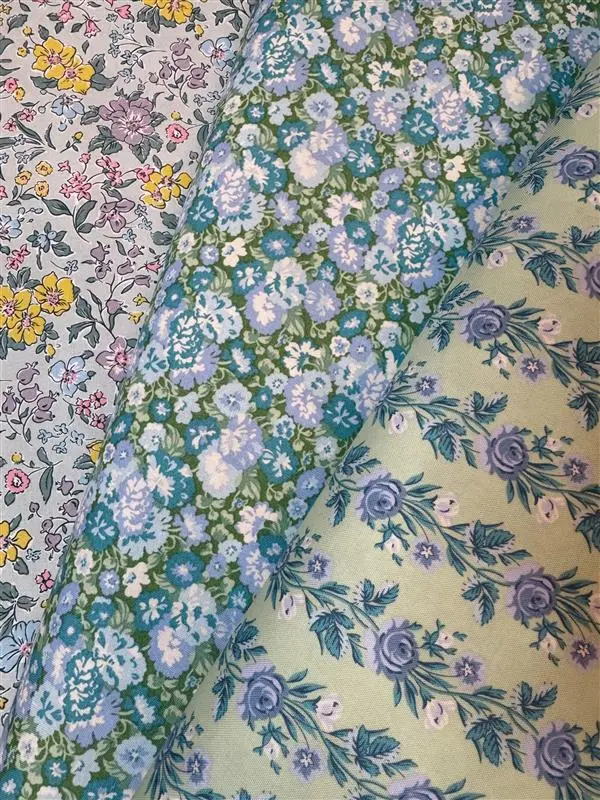 Liberty of London Tea in the Conservatory Fat Quarter Fabric Pack - Sewing & Craft Textile Bundle