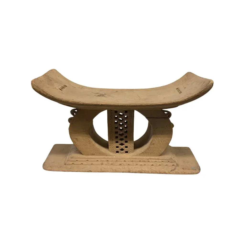 Vintage Wooden Ashanti Stool
