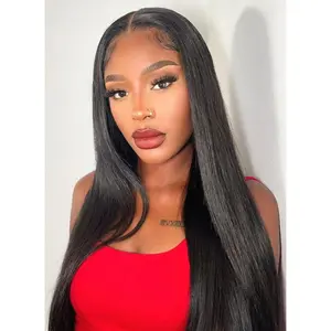 24-inch 6x6 HD Lace Wig – Straight, 100% Human Hair