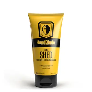 HeadShed Exfoliating Preshave Scrub - 5oz Body Care Smooth Cleansing