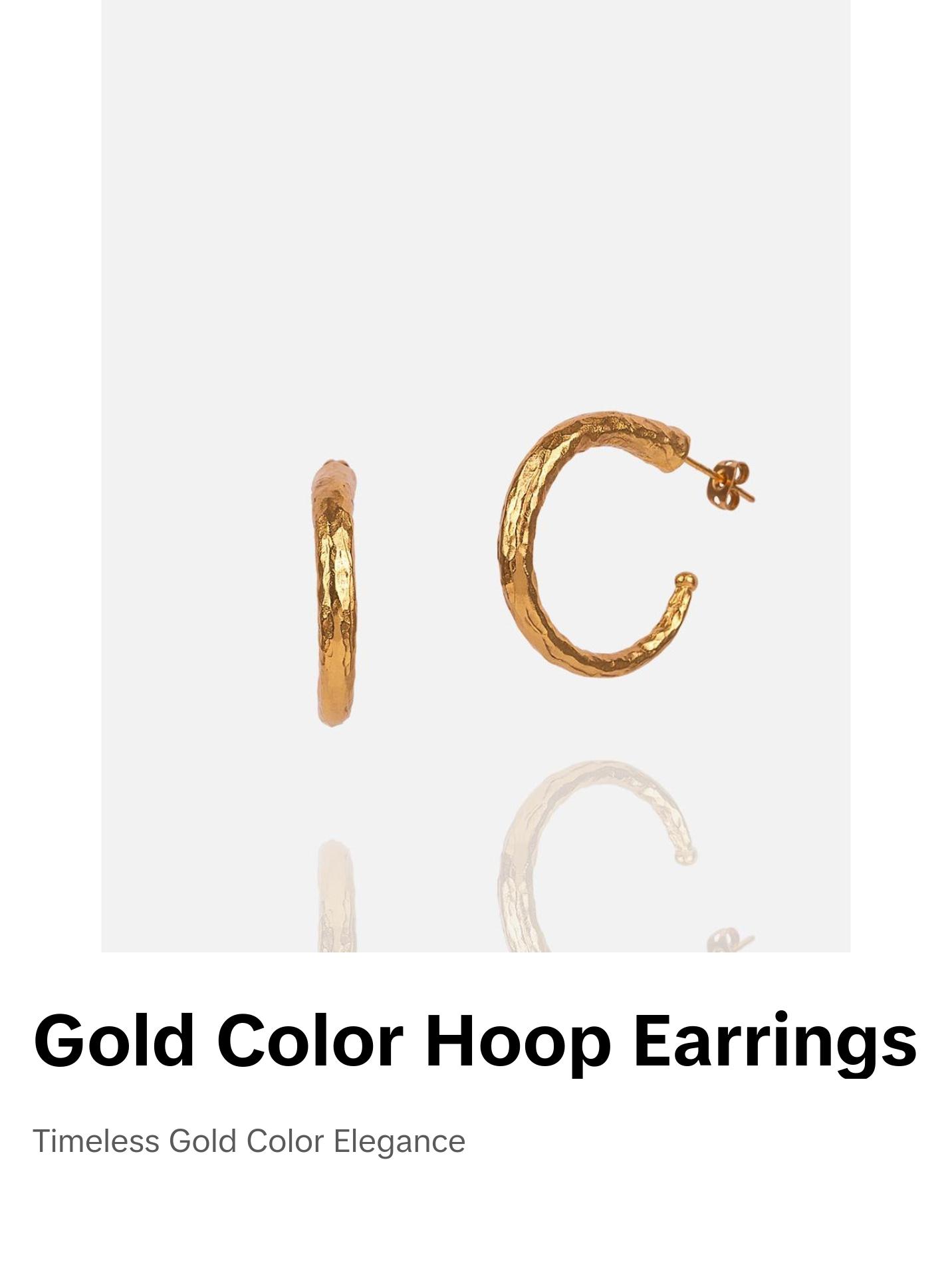 Antique Hoop Earring