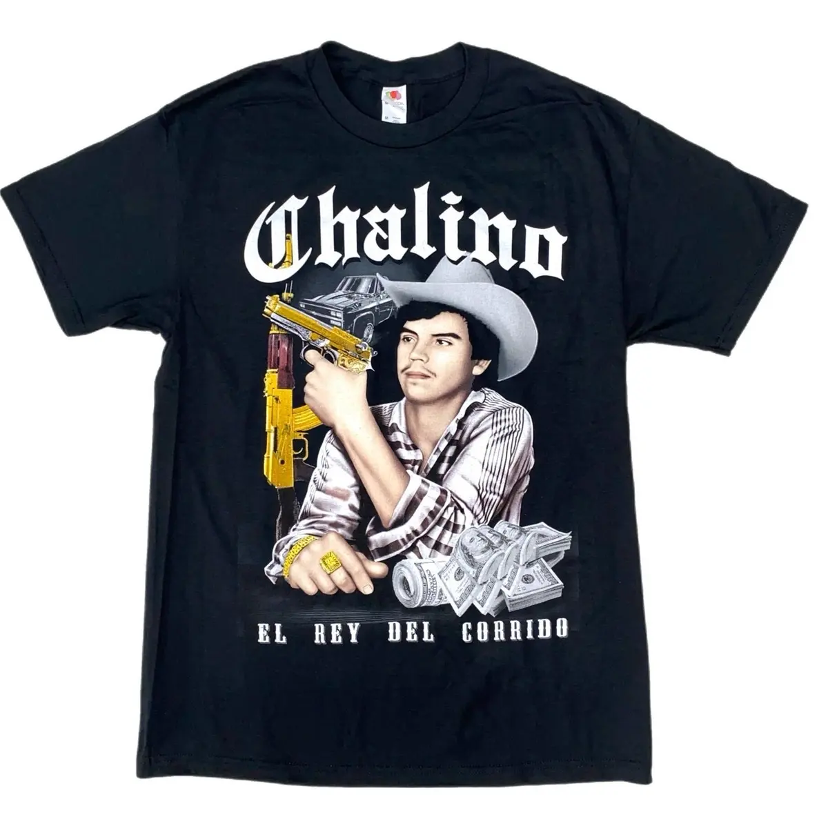 Chalino Sanchez T Shirt Menswear Cotton Streetwear Round Neck Tshirt