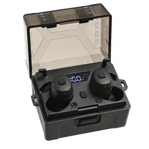 ARMNEXT shooting In-Ear Tactical Bluetooth Earbuds with Active Noise Cancelling NRR27dB Superior Sound Isolation for Hunting & Field Operations Waterproof Headphones Tactical Gear Charging Automatic Electronic Audio Protection, Portable summerwins,summerw