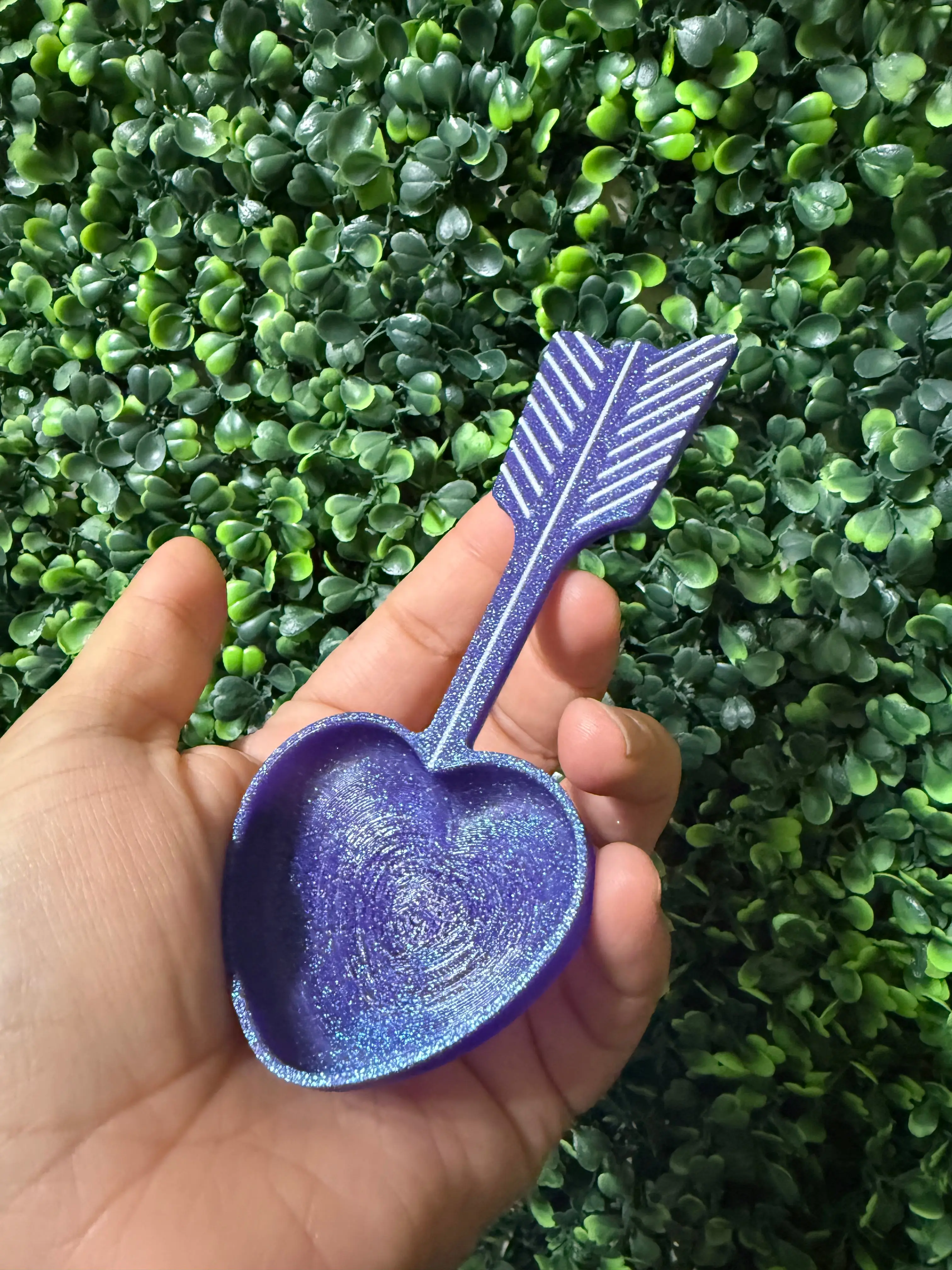 3 d printed heart shape scoops 3 d printed heart shape scoops