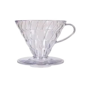 Hario V60 | Pour Over Coffee Dripper | Size 02 | Plastic (BPA Free)