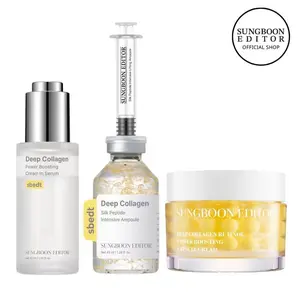 Complete Firming Care Trio | Retinol, Collagen & Peptide Essentials for Hydration, Elasticity & Radiance