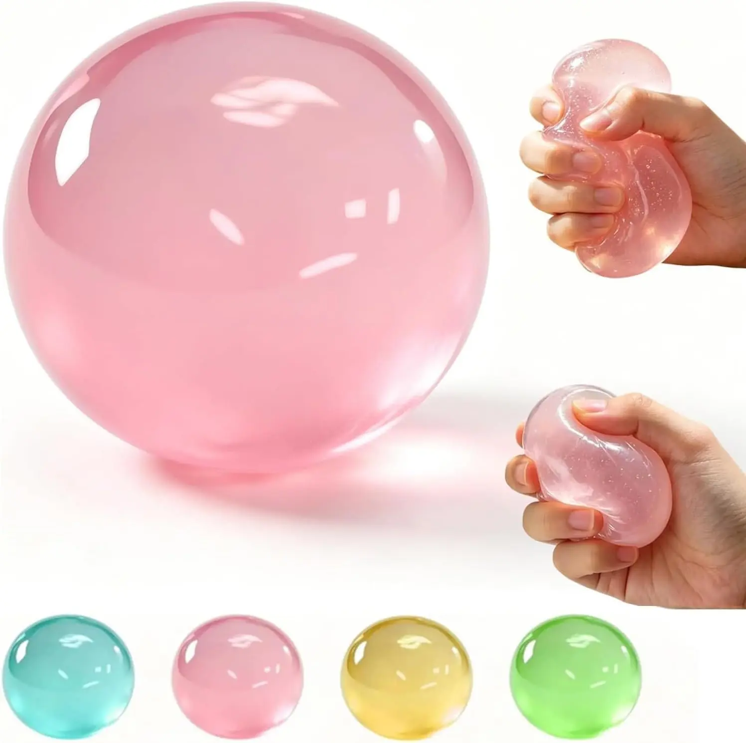 2026 New Coconut Oil Squishy Stress Ball - Squishies Casual Stress Relief Toy, No Rebound ASMR Slime Fidget Toy, Odorless, Non-Sticky, Easy to Clean, Casual Stress Relief Toys