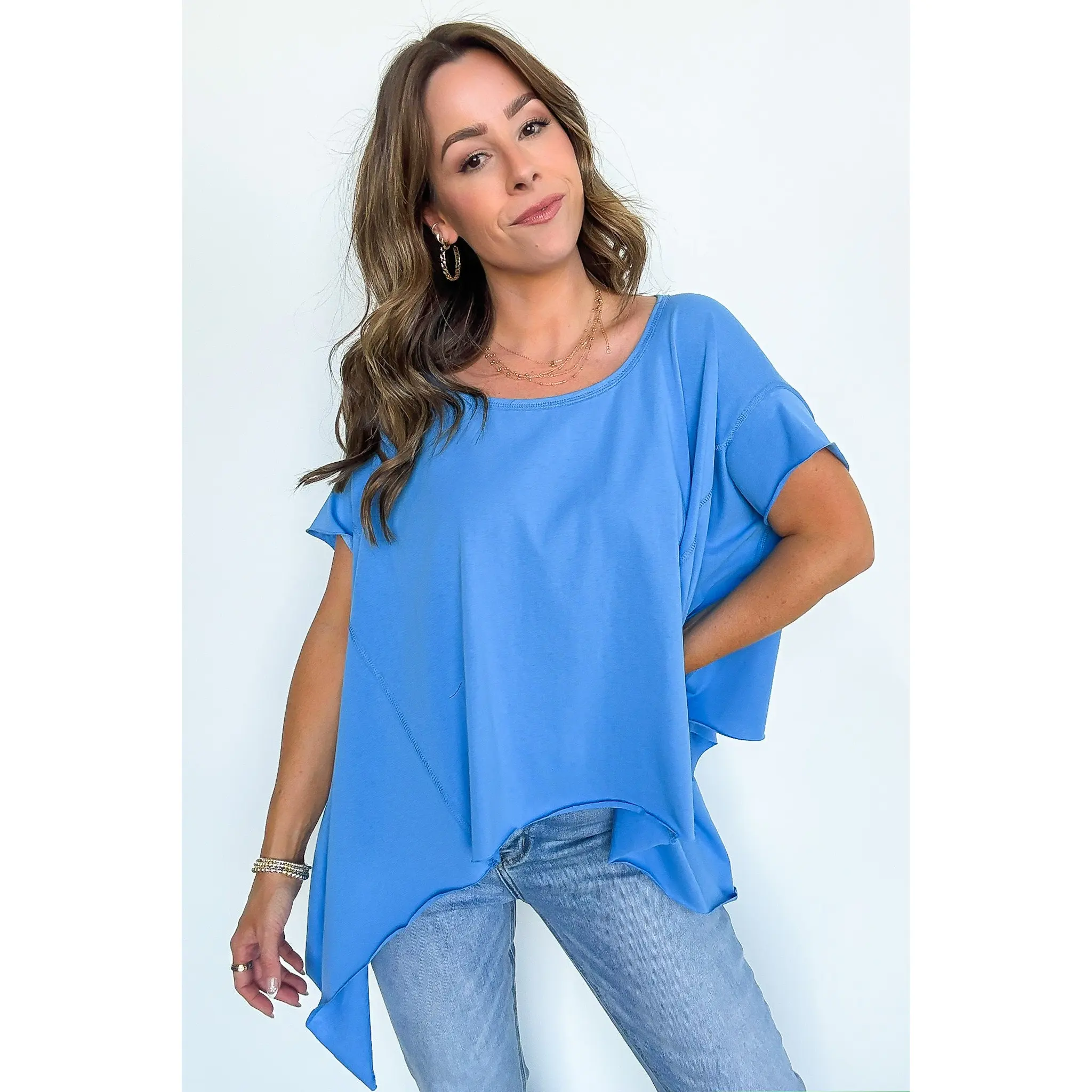 Remi Round Neck Relaxed Top