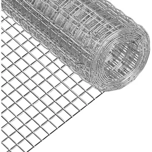 Hardware Cloth, Chicken Net, 1/ 2inch 15.7inch x 6 Feet Galvanized Welded Cage Net for Bird Net, Groundhog Net, Rabbit Net, Snake Net, Poultry Net, Cage Net