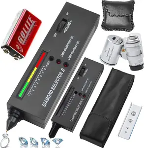 Tester Pen60X Mini LED Magnifying,High Accuracy   Tester Tool, 9V ,Professional  Selector for Novice&Expert,Thermal Conductivity Meter