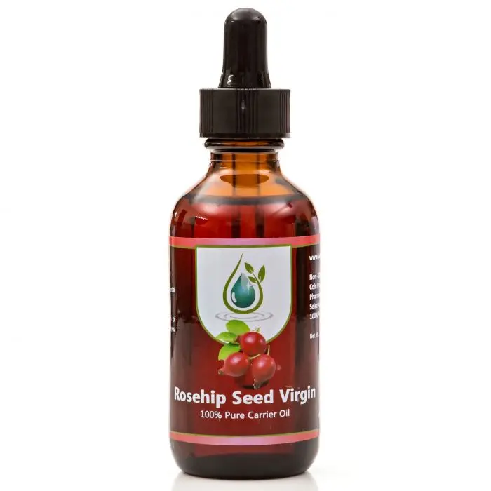 Jade Bloom Rosehip Seed 100% Pure Carrier Oil 2 oz Nourishing Moisturizer for Dry Skin Care & Hydration Made in Turkey