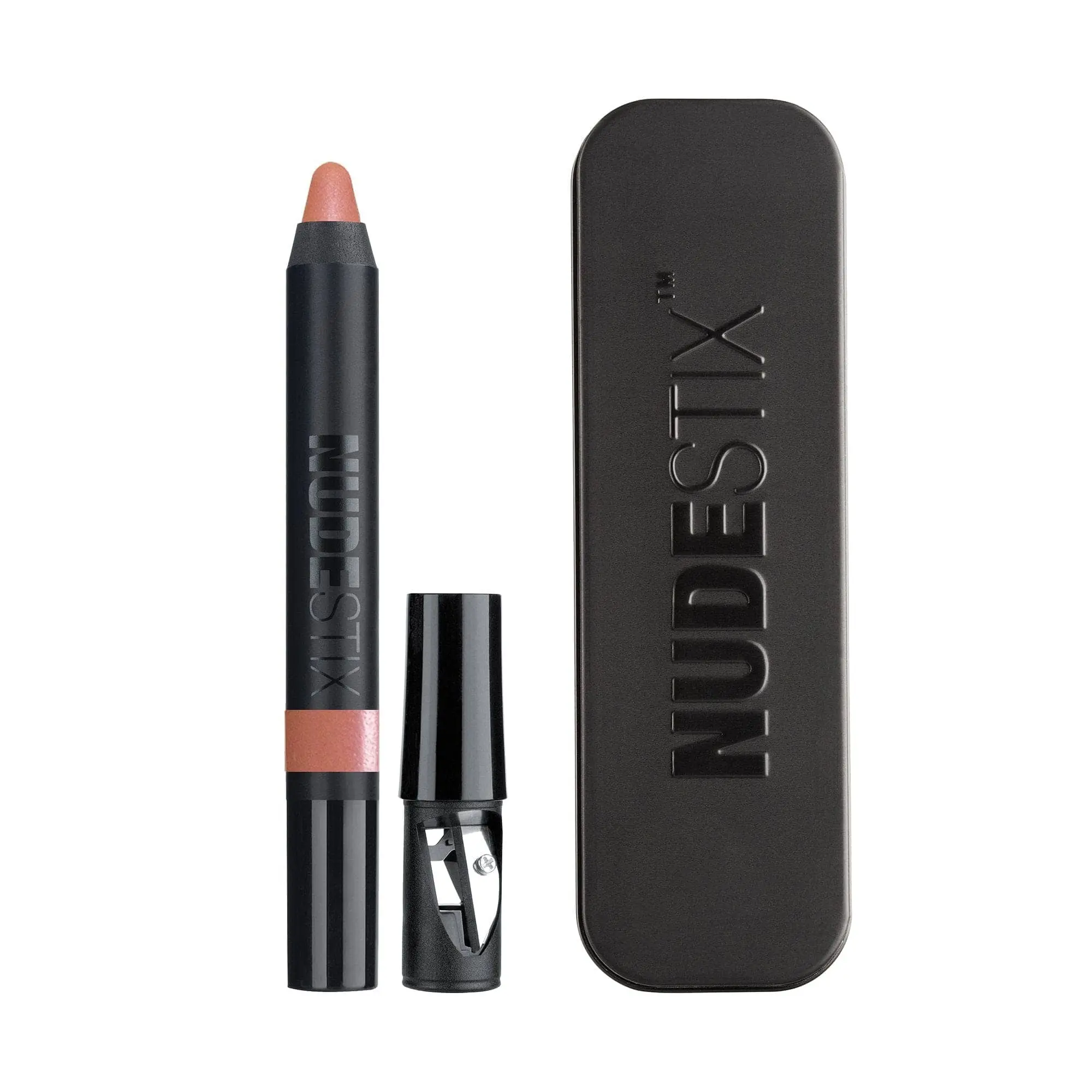 NUDESTIX Gel Color Lip & Cheek Balm - 2-in-1 Pencil with Glossy Finish for Lips and Cheeks