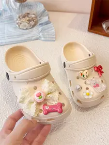 Hole Shoes Slippers Cartoon Fashion Baby Summer Lightweight Soft Eva Girls Indoor Outdoor Sandals Garden Shoes