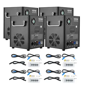 【Summervibes】VEVOR Cold Spark Firework Machine x4 500W 6.6-13ft Stage DJ Wedding Event Party