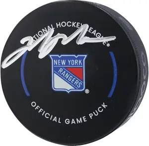 Mark Messier New York Rangers Autographed Official Game Puck - Fanatics Authentic Certified