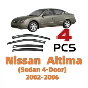 for 2002-2006 Nissan Altima Window Visor/WeatherShield/Rain Visor