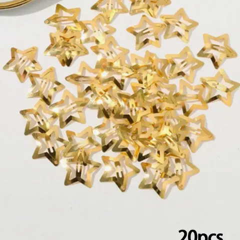 Solid Color Pentagram Shaped Hair Clips, Decorative Hair Accessories, Hair Accessories for Women & Girls, Party, Minimalist Headwear Suitable for Thick Hair, Daily Clothing Decor, mothers day gift ideas
