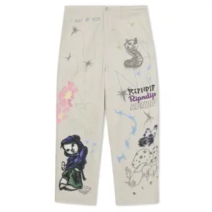 Goosebumps Wide Fit Pants (Bone)