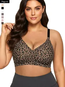 Gel-padded seamless wireless bra Supportive underwire-free push-up bra Full-cup wireless seamless lingerie Casual everyday underwear Comfortable Elegant bra Suitable for all seasons