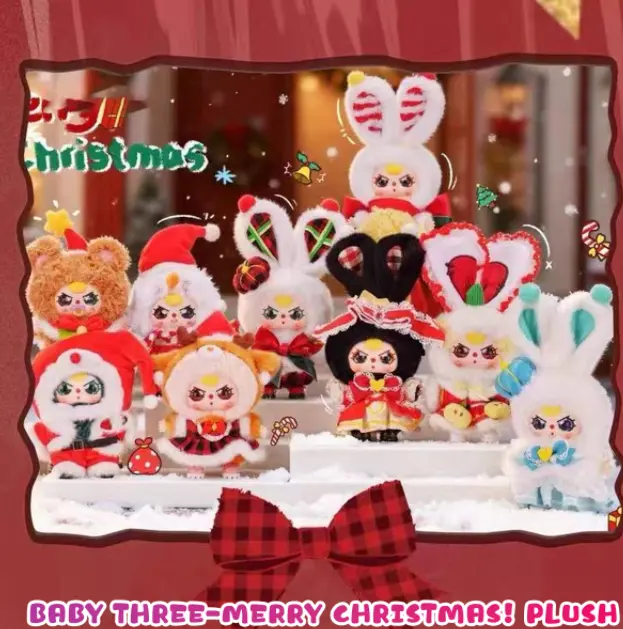 Baby Three -Merry Christmas! plush doll