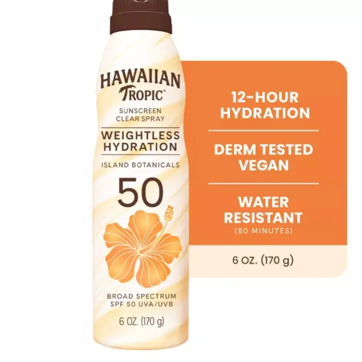 emegestyle Silk Hydration Weightless Sunscreen, Silky & Hydrating Body Spray with Broad Spectrum SPF 50, 6oz, Body Care, Lightweight
