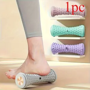 Foot Fascia Roller, Deep Tissue Massage Wheel, Home Rolling Trainer, Manual Operation, Durable Plastic, Yoga & Fitness Accessory