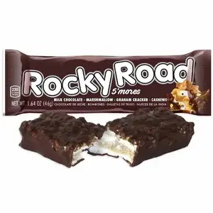 Rocky Road Smores Candy Bars: 24-Piece Box