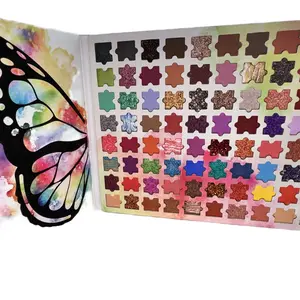 Butterfly Beauty Eyeshadow Palette with Glitter Glam for Makeup and Cosmetic Use maquillage pretty vulgar