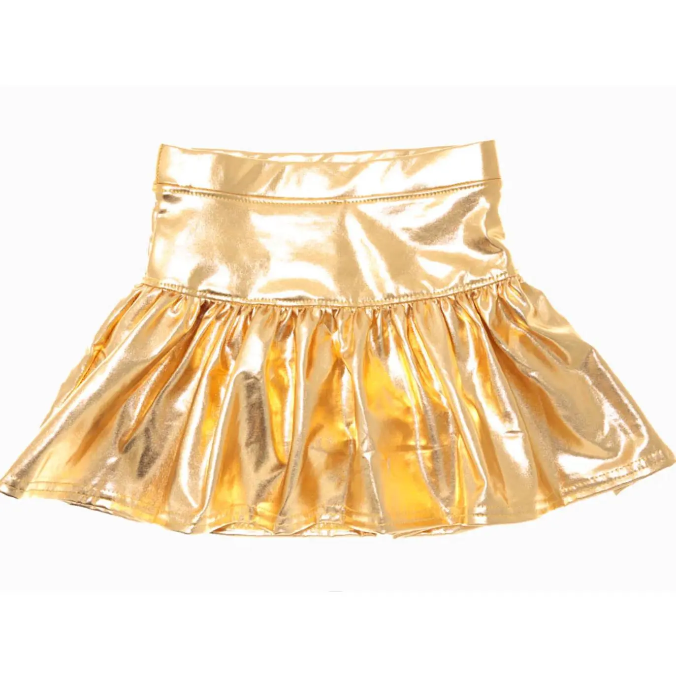 Gold Metallic Skirt