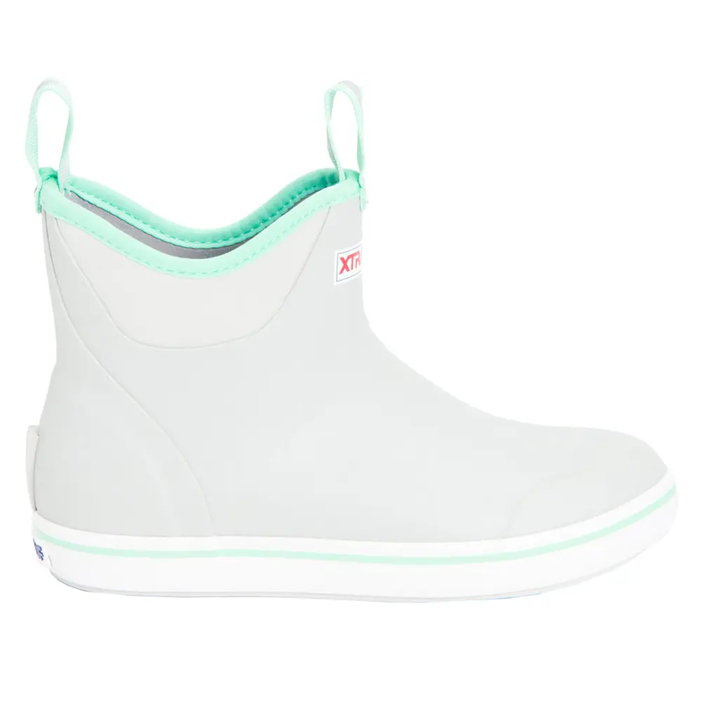 Xtratuf Womens Ankle Deck Pull On Casual Boots Ankle - Off White