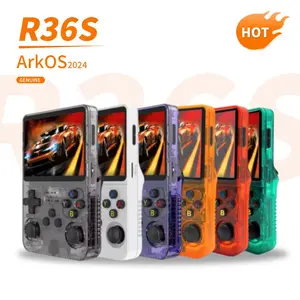 In Stock 128GB R36S Retro Handheld Game Console Linux System 3.5inch Screen 64GB Portable Pocket Video Game Console R36S 2024