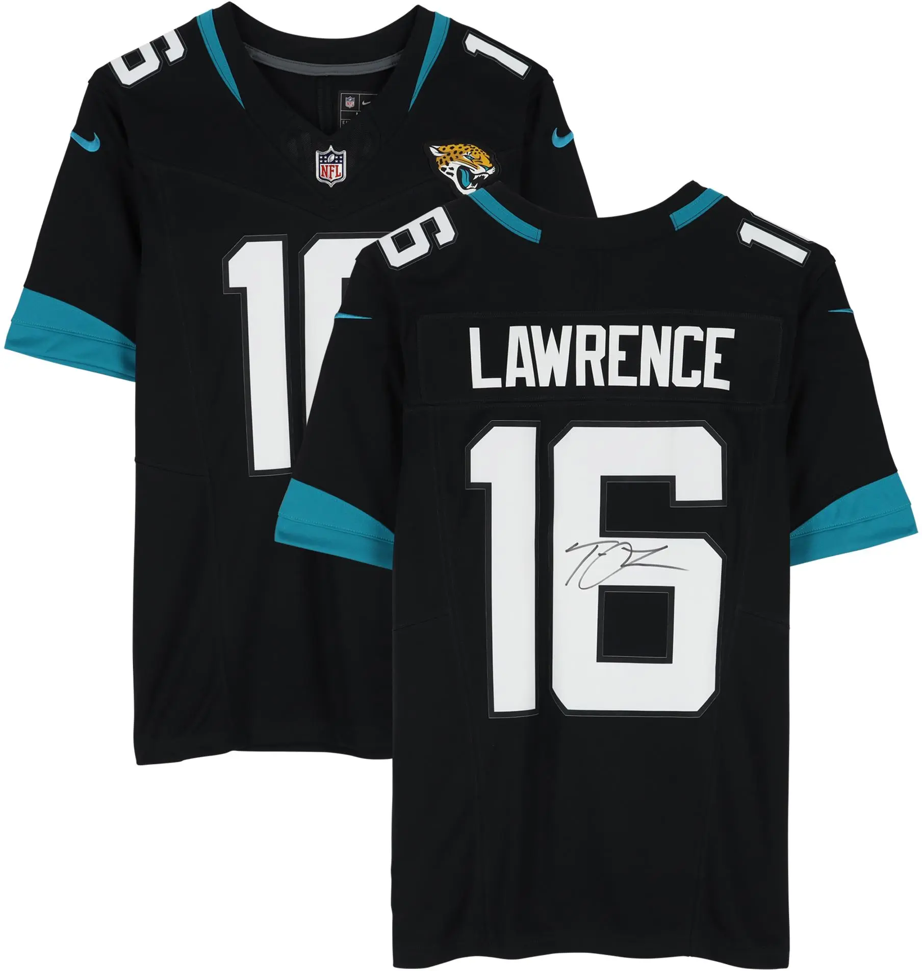 Trevor Lawrence Jacksonville Jaguars Autographed Nike Black Vapor Fuse Limited Jersey - Fanatics Authentic Certified