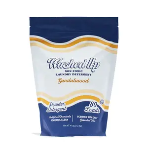 3 lb Sandalwood Laundry Powder Gentle Sensitive Skin Laundry Detergent (80 loads)