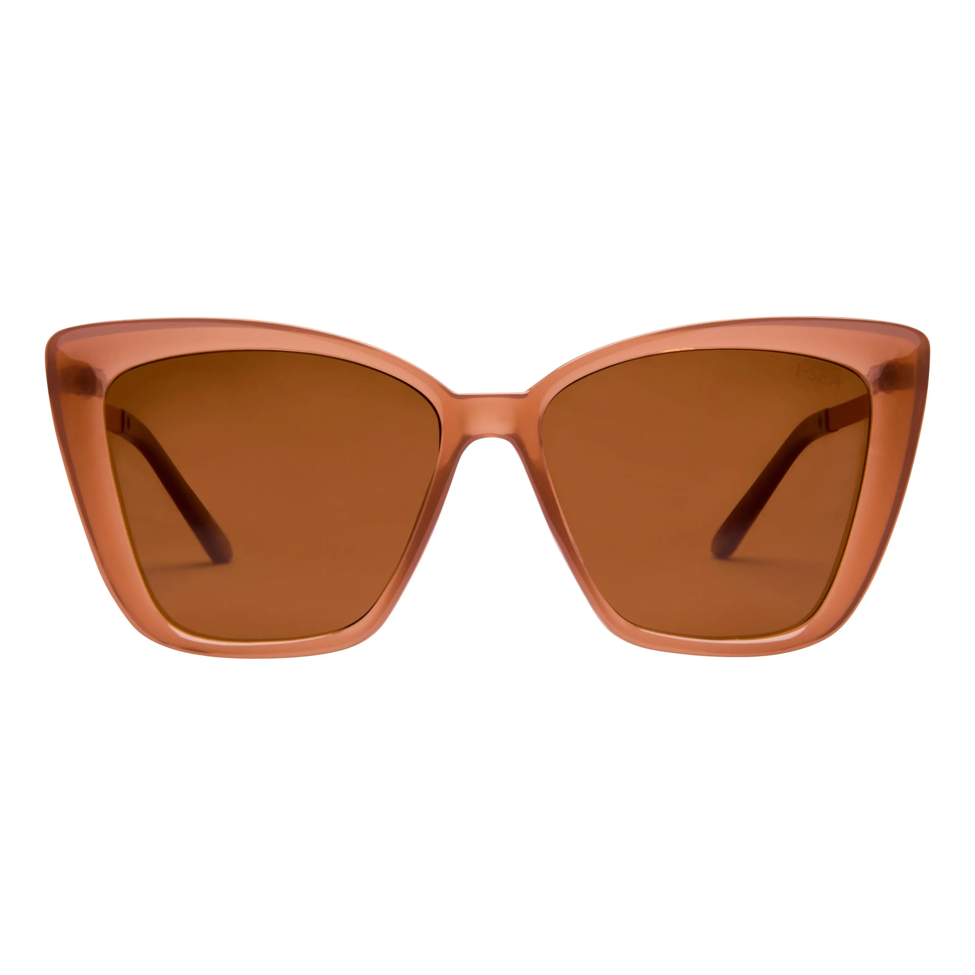 Aloha Fox Sunglasses - Dusty Rose/Brown