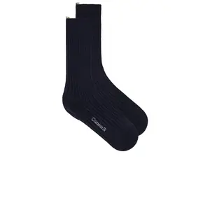 Comme Si The Merino Chunky Sock in Navy