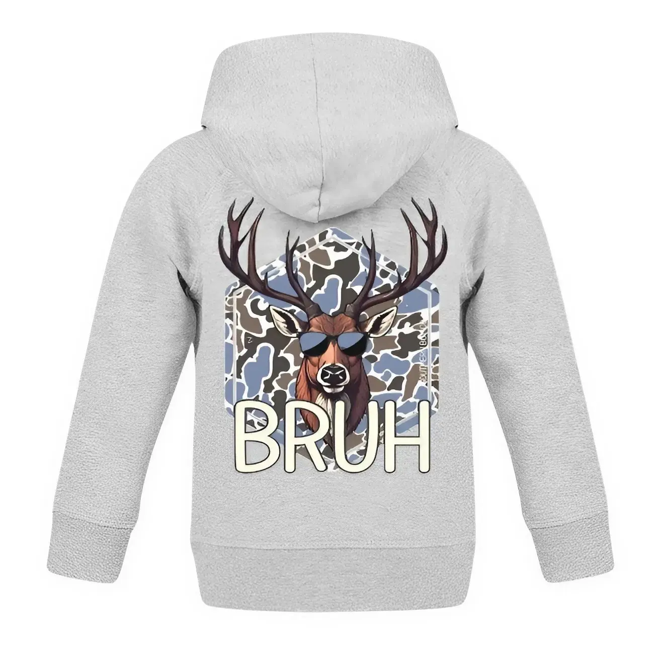 Camo Buck Bruh Youth and Adult Hoodie, Vintage Boy Mom Shirt, Camo shirt, country boy clothes, Camo Boy Pullover, Camo Girl Pullover, Trending tee, youth clothing, gift for son and daughter, Vacation outfit, birthday gift, Family shirt