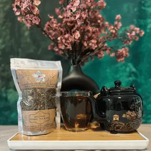 Wellness loose leaf blend Organic Organic blend of nettle, red clover blossoms, dandelion leaf, licorice root, rosehips, linden, tulsi