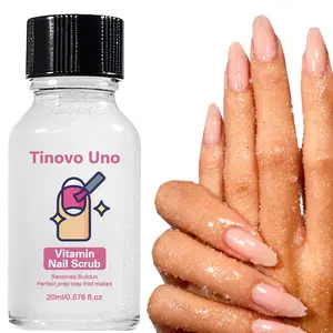 Tinovo Uno Vitamin E Nail Polish Remover, Nail Care, Cleansing, Removes Color Residue After Manicure, Strengthens and Softens Nails, Prevents Cracking, Breaking, and Fragility, Moisturizes