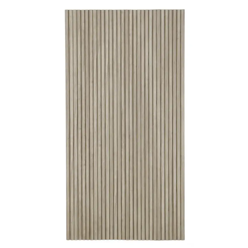 Walnut Flexible 3D Fluted Semi-Circle Shiplap Wood Wall Panel