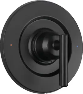 T2901BL Shower Handle Compatible with Moen Posi-Temp Valve Trim Kit, Black Shower Compatible with Moen Posi-Temp Shower/Tub 2510/2520/2570/2590 Pressure balanced Valves