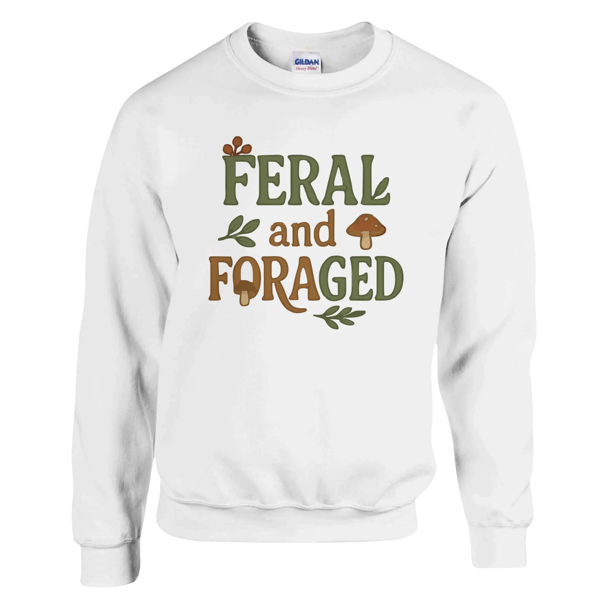 Feral And Forged - Classic Unisex Crewneck Sweatshirt | Gildan® 18000 Cotton Fit
