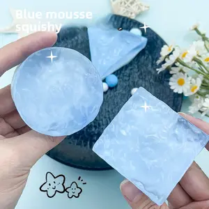Transparent Ocean Mousse Stress Relief Squishy Toy
