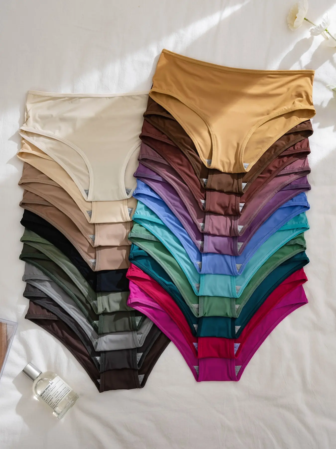 21-Piece Multicolor Triangle Bikini Set, Comfortable Casual Daily Wear, Essential Swimwear for Women, Perfect for Beach & Pool, Mix and Match, Daily Essentials