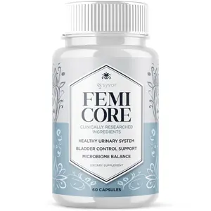 (1 Pack) Femicore for Women Advanced Wellness Max Support Femi Core 60 Capsules Vitamin