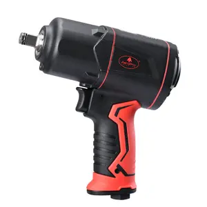 AEROPRO TOOLS A315 1/2-Inch Composite Air Impact Wrench, 1380 ft-lbs Max Loosening Torque, Twin Hammer Pneumatic Impact Gun with 3-Speed Control, Lightweight 4.6lbs, for Auto Repair Tire Shop