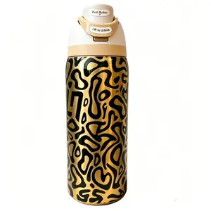 Owala 32oz Breville Gilded Rhythm Insulated Bottle Uninterrupted Hydration   Drinkware Flasks Tumbler Mug Bottled Portable